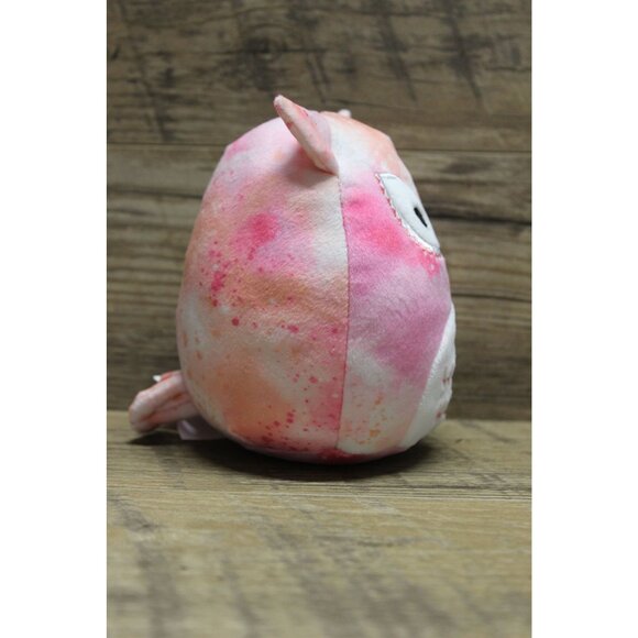 Squishmallows Olalla pink tie dye owl plush toy bird plushie 5" - Picture 4 of 8